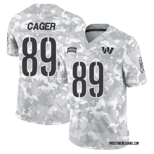 Washington Commanders Youth Limited Arctic Camo 2024 Salute to Service Jersey (89 Lawrence Cager)
