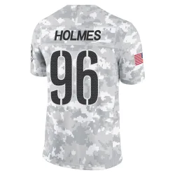 Washington Commanders Youth Limited Arctic Camo 2024 Salute to Service Jersey (96 Jalyn Holmes)