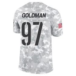 Washington Commanders Youth Limited Arctic Camo 2024 Salute to Service Jersey (97 Eddie Goldman)