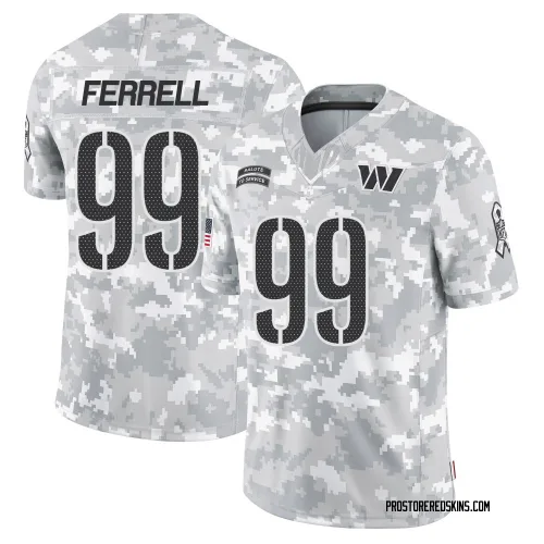 Washington Commanders Youth Limited Arctic Camo 2024 Salute to Service Jersey (99 Clelin Ferrell)