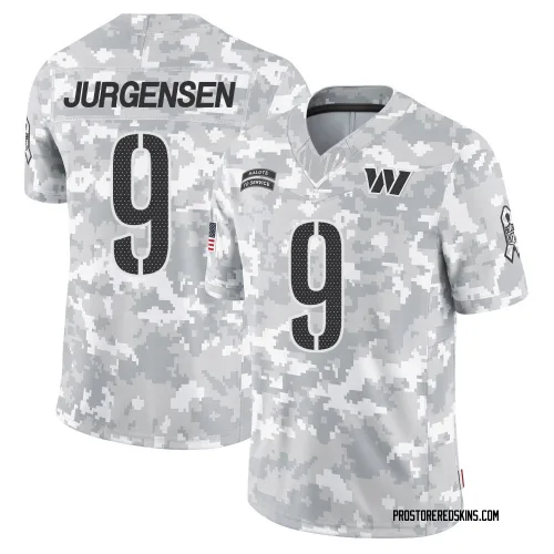 Washington Commanders Youth Limited Arctic Camo 2024 Salute to Service Jersey (9 Sonny Jurgensen)
