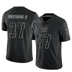 Washington Commanders Youth Limited Black Reflective Jersey (37 Nick Whiteside II)