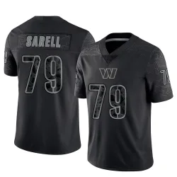 Washington Commanders Youth Limited Black Reflective Jersey (79 Foster Sarell)