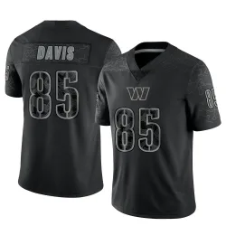 Washington Commanders Youth Limited Black Reflective Jersey (85 Vernon Davis)
