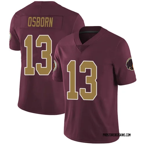 Washington Commanders Youth Limited Burgundy Alternate Vapor Untouchable Jersey (13 K.J. Osborn)