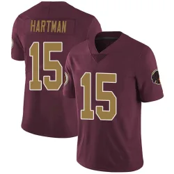 Washington Commanders Youth Limited Burgundy Alternate Vapor Untouchable Jersey (15 Sam Hartman)