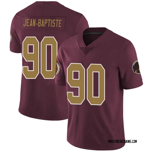 Washington Commanders Youth Limited Burgundy Alternate Vapor Untouchable Jersey (90 Javontae Jean-Baptiste)
