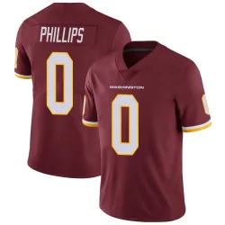 Washington Commanders Youth Limited Burgundy Team Color Vapor Untouchable Jersey (0 Tyre Phillips)