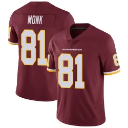 Washington Commanders Youth Limited Burgundy Team Color Vapor Untouchable Jersey (81 Art Monk)