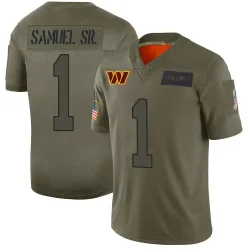Washington Commanders Youth Limited Camo 2019 Salute to Service Jersey (1 Deebo Samuel Sr.)