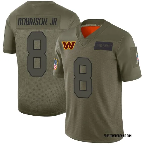 Washington Commanders Youth Limited Camo 2019 Salute to Service Jersey (8 Brian Robinson Jr.)