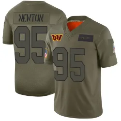 Washington Commanders Youth Limited Camo 2019 Salute to Service Jersey (95 Jer'Zhan Newton)