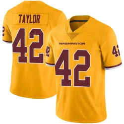Washington Commanders Youth Limited Gold Color Rush Jersey (42 Charley Taylor)