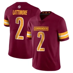 Washington Commanders Youth Limited Vapor Burgundy Jersey (2 Marshon Lattimore)