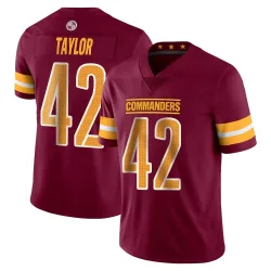 Washington Commanders Youth Limited Vapor Burgundy Jersey (42 Charley Taylor)