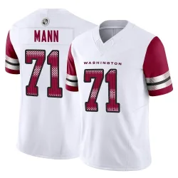 Washington Commanders Youth Limited White Vapor F.U.S.E. Jersey (71 Charles Mann)