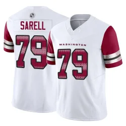 Washington Commanders Youth Limited White Vapor F.U.S.E. Jersey (79 Foster Sarell)