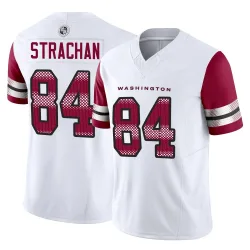 Washington Commanders Youth Limited White Vapor F.U.S.E. Jersey (84 Mike Strachan)