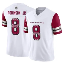 Washington Commanders Youth Limited White Vapor F.U.S.E. Jersey (8 Brian Robinson Jr.)