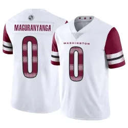 Washington Commanders Youth Limited White Vapor Jersey (0 T.J. Maguranyanga)