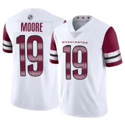 Washington Commanders Youth Limited White Vapor Jersey (19 Chris Moore)