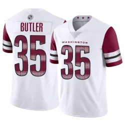 Washington Commanders Youth Limited White Vapor Jersey (35 Percy Butler)