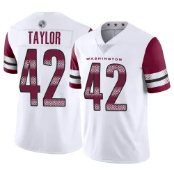 Washington Commanders Youth Limited White Vapor Jersey (42 Charley Taylor)