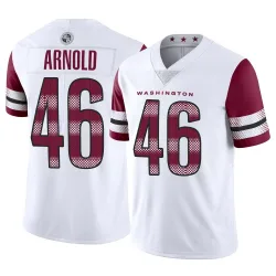 Washington Commanders Youth Limited White Vapor Jersey (46 Kam Arnold)