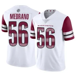 Washington Commanders Youth Limited White Vapor Jersey (56 Kain Medrano)