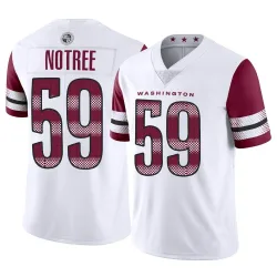 Washington Commanders Youth Limited White Vapor Jersey (59 Bryce Notree)