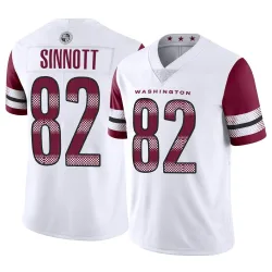 Washington Commanders Youth Limited White Vapor Jersey (82 Ben Sinnott)