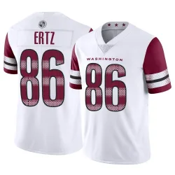 Washington Commanders Youth Limited White Vapor Jersey (86 Zach Ertz)