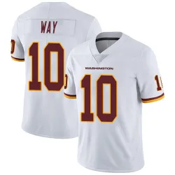 Washington Commanders Youth Limited White Vapor Untouchable Jersey (10 Tress Way)
