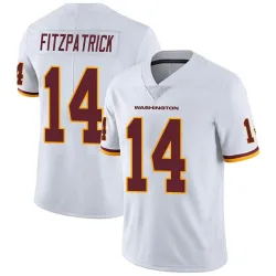 Washington Commanders Youth Limited White Vapor Untouchable Jersey (14 Ryan Fitzpatrick)