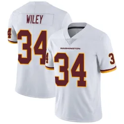 Washington Commanders Youth Limited White Vapor Untouchable Jersey (34 Michael Wiley)