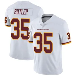 Washington Commanders Youth Limited White Vapor Untouchable Jersey (35 Percy Butler)