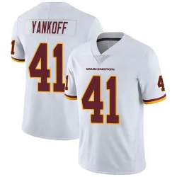 Washington Commanders Youth Limited White Vapor Untouchable Jersey (41 Colson Yankoff)