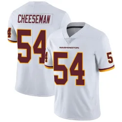 Washington Commanders Youth Limited White Vapor Untouchable Jersey (54 Camaron Cheeseman)