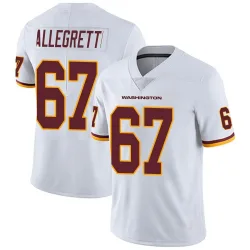 Washington Commanders Youth Limited White Vapor Untouchable Jersey (67 Nick Allegretti)