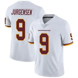 Washington Commanders Youth Limited White Vapor Untouchable Jersey (9 Sonny Jurgensen)